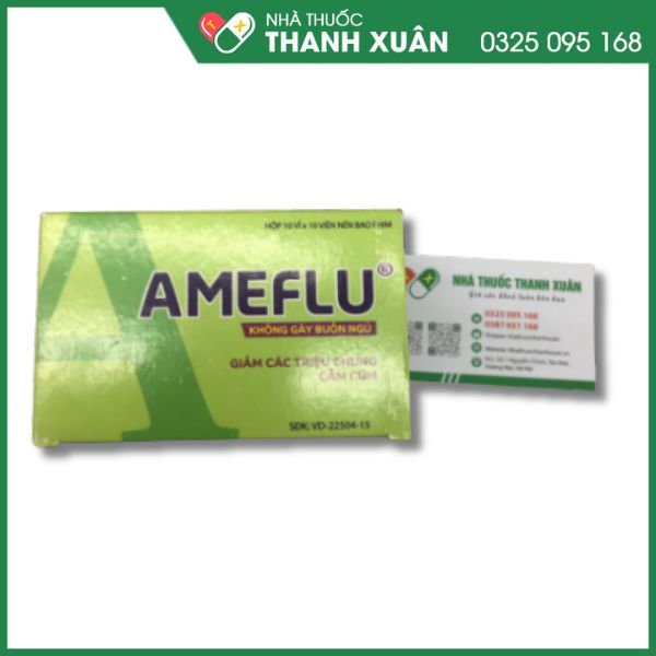 Ameflu điều trị cảm lạnh và cảm cúm